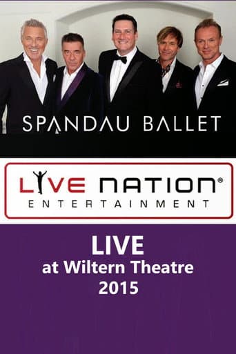 Spandau Ballet - LIVE at Wiltern Theatre poster