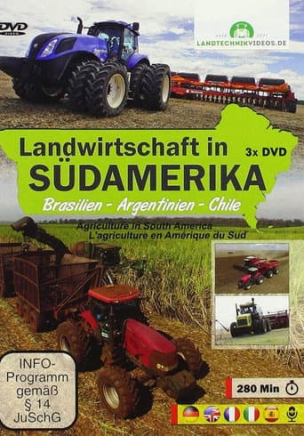 Landwirtschaft in Südamerika - Brasilien poster