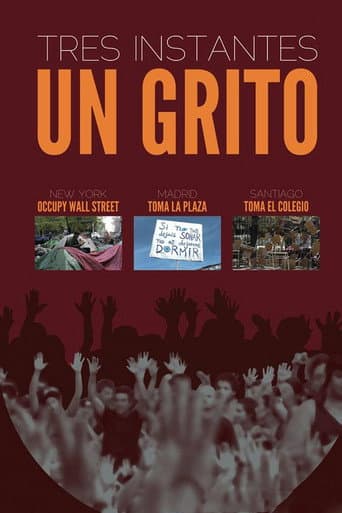 Tres instantes, un grito poster