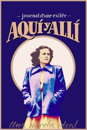 Aquí y allí: journal d'une exilée poster