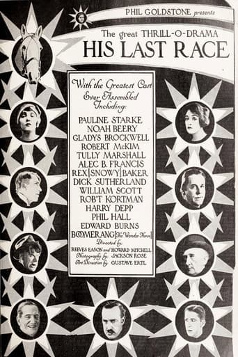 His Last Race poster