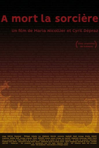 À mort la sorcière poster