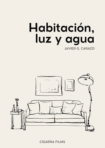Habitación, luz y agua poster