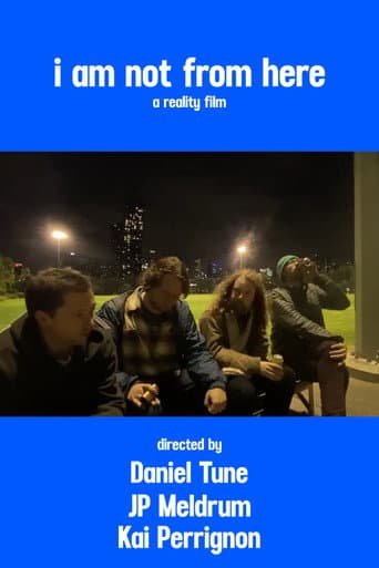 i am not from here poster