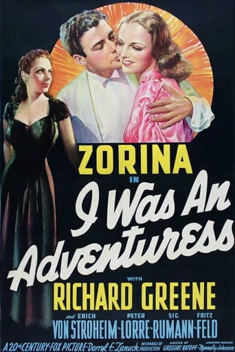 I Was an Adventuress poster