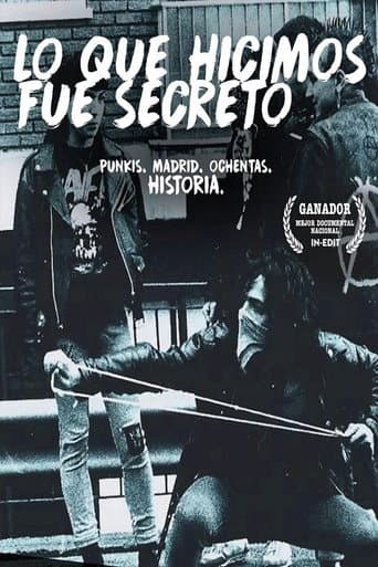 Lo que hicimos fue secreto poster