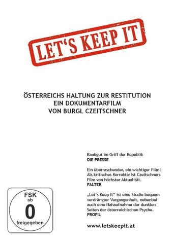 Let's Keep It poster