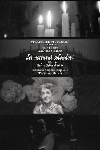 dei notturni splendori poster