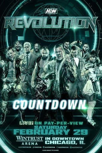 AEW Revolution 2020: Countdown poster