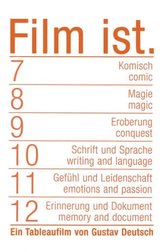 Film Is. 7-12 poster