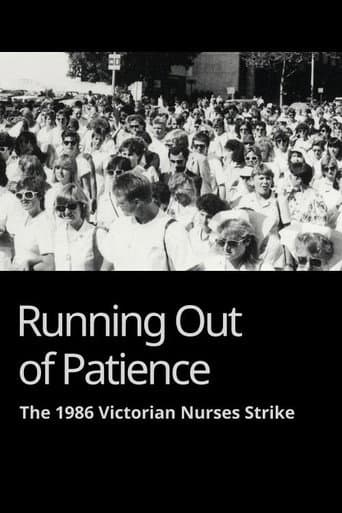 Running Out of Patience: The 1986 Victorian Nurses Strike poster