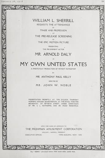 My Own United States poster