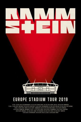 Rammstein - Europe Stadium Tour poster