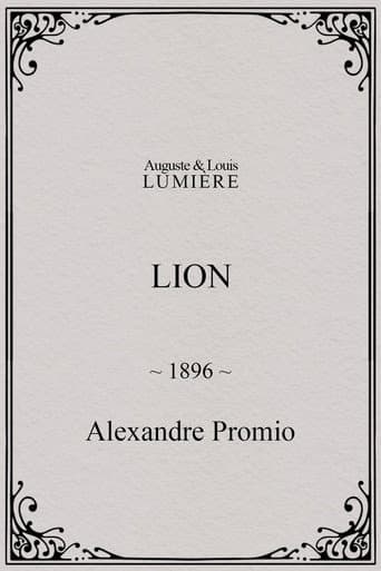 Lion, London Zoological Gardens poster