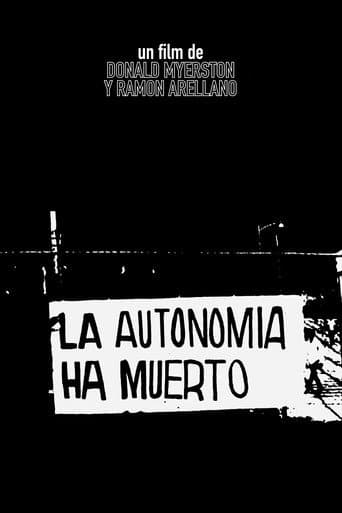 La autonomía ha muerto poster