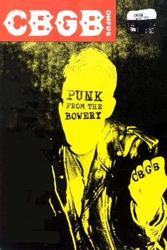 CBGB: Punk From the Bowery poster
