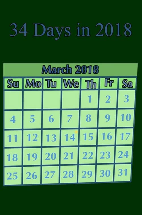34 Days in 2018 poster