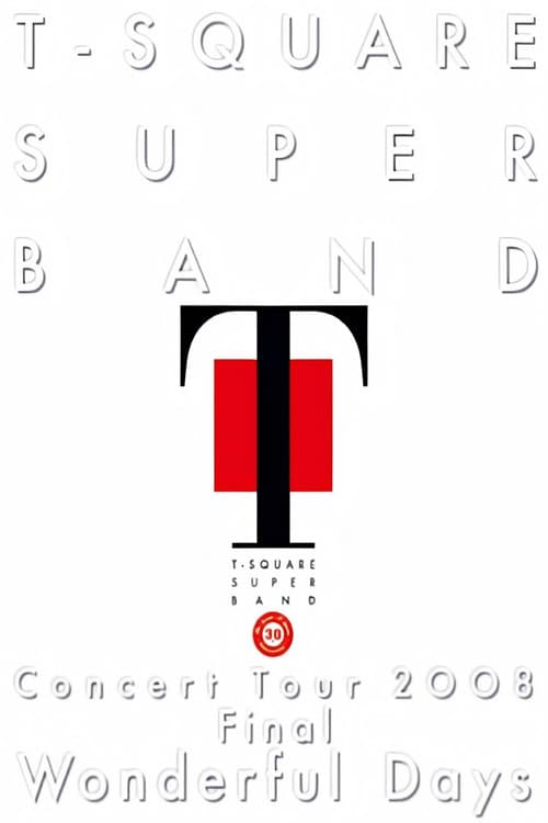 T-Square Super Band - Concert tour 2008 Final Wonderful Days poster