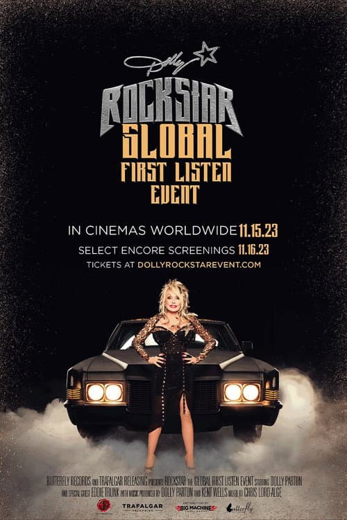 Dolly Parton Rockstar Global First Listen Event poster