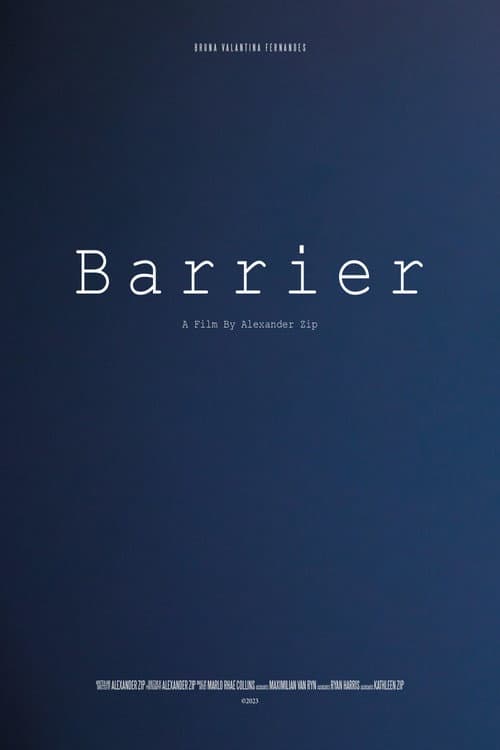Barrier poster