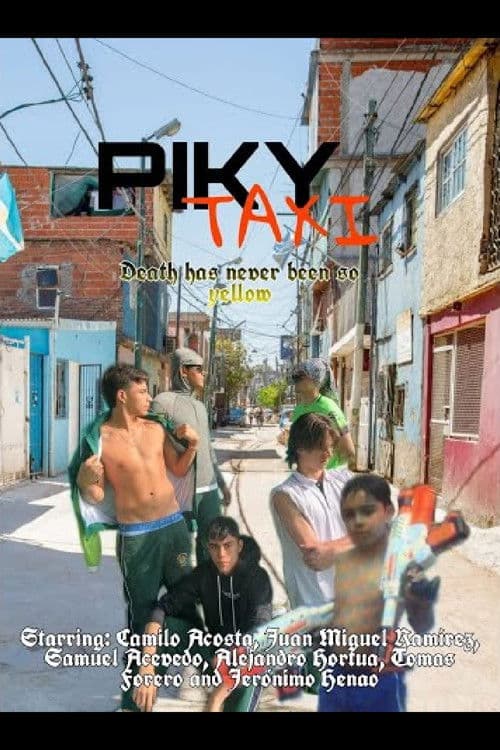 Peky Taxi: death has never been so yellow poster