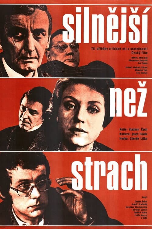 Silnější než strach poster
