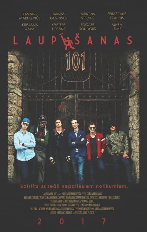 Robbery 101 poster