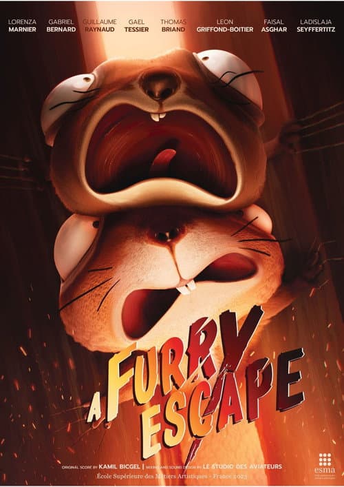 A furry Escape poster