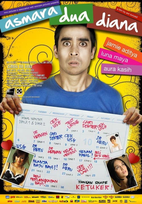 The Romance of Two Dianas poster