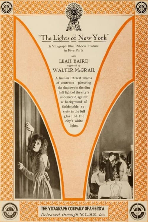 Lights of New York poster