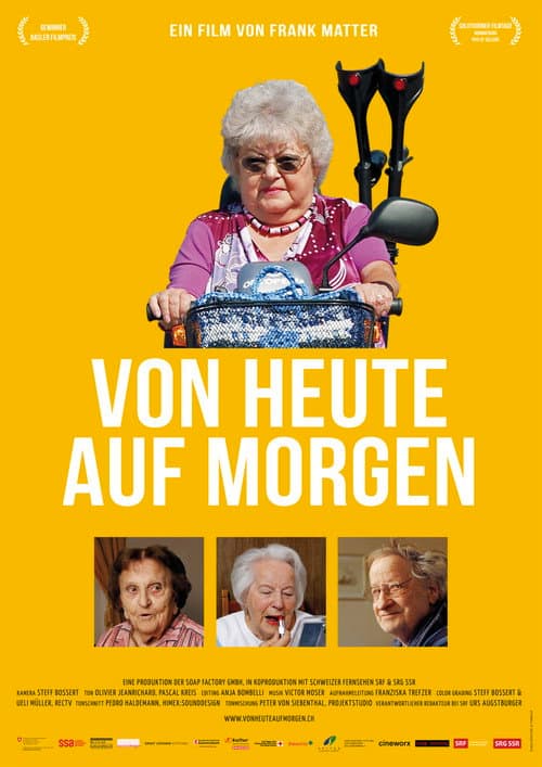 Von heute auf morgen poster