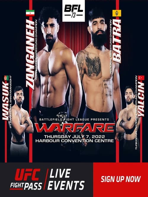 Battlefield Fight League 73 poster