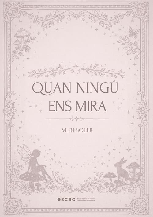 Quan ningú ens mira poster