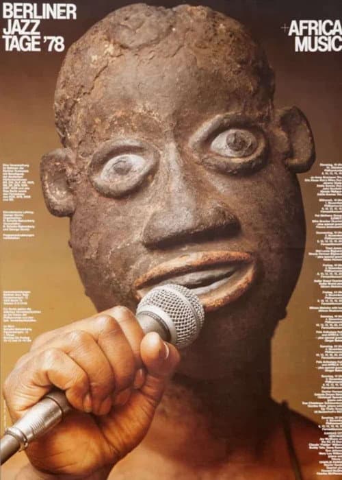 Fela Kuti - Berliner Jazztage '78 poster