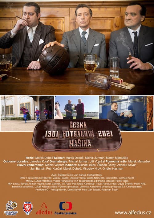 Česká fotbalová mašina poster