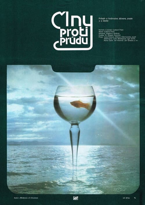 Člny proti prúdu poster