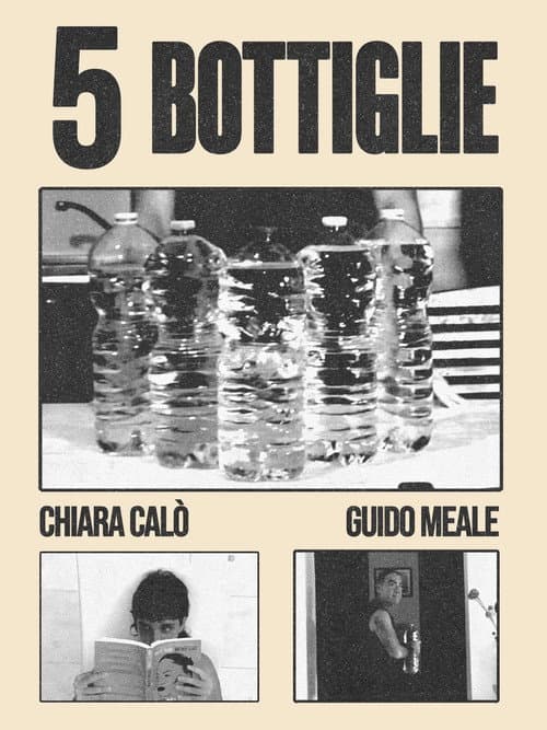 5 Bottiglie poster