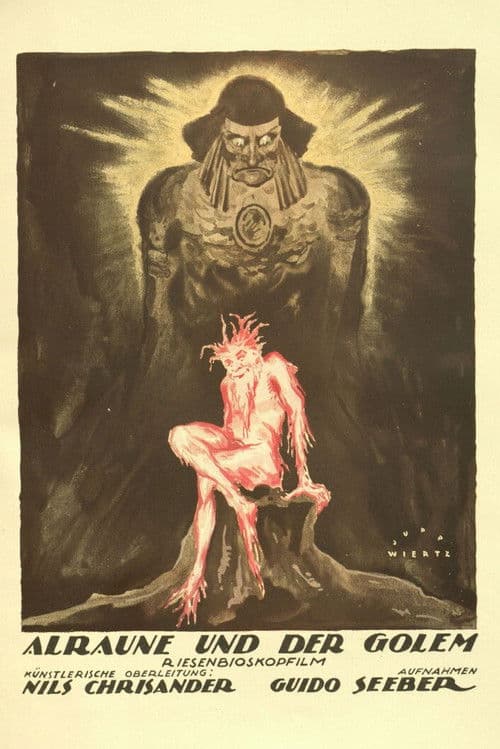 Alraune and the Golem poster
