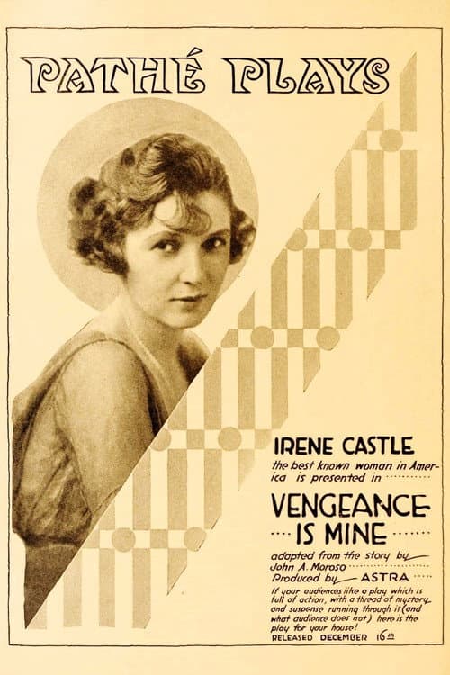 Vengeance Is Mine poster