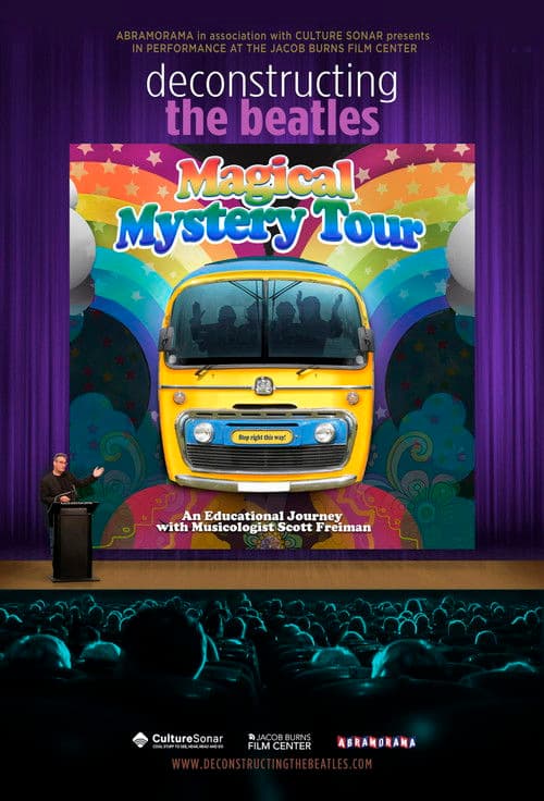 Deconstructing The Beatles Magical Mystery Tour poster